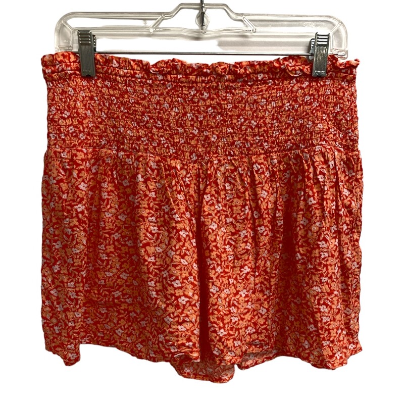 Aerie Floral, Orange, Size: L