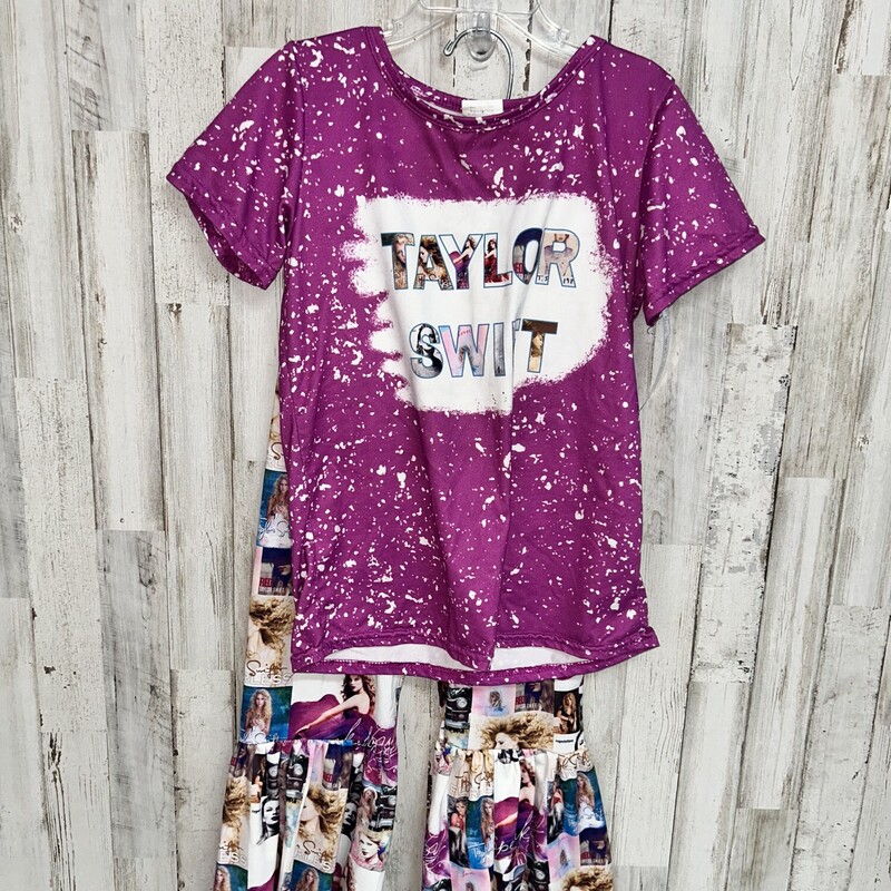 7/8T 2pc Taylor Swift Set, Purple, Size: Girl 7/8