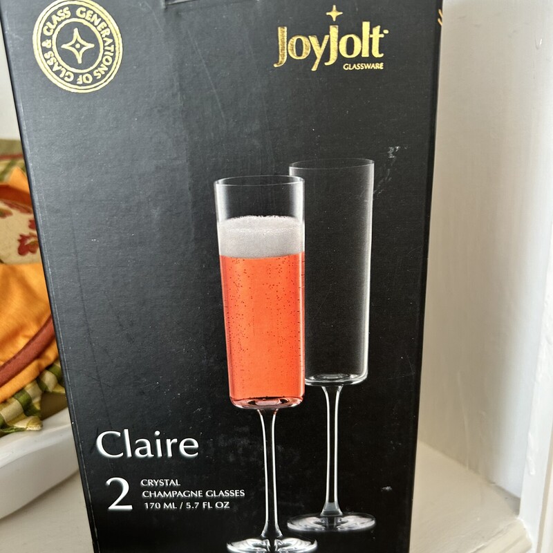 Crystal Champagne Flutes
Clear
Boxed Set Of 2