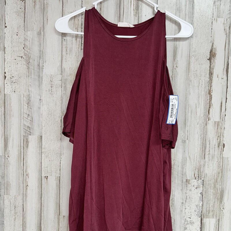 S Red Cold Shoulder Top, Red, Size: Ladies S