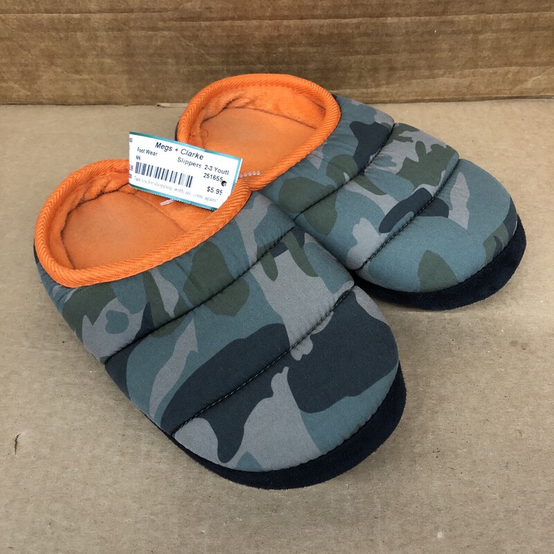 NN, Size: 2-3 Youth, Item: Slippers