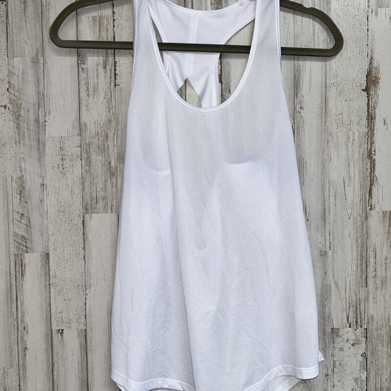 M White Textured Tank