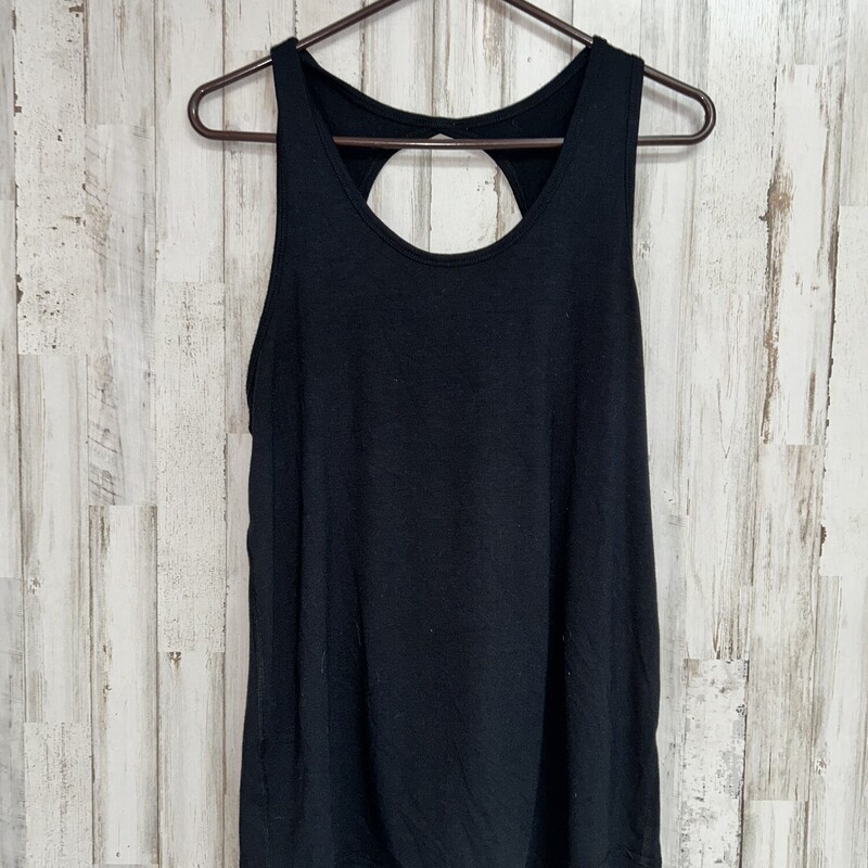 L Black Cut Out Tank