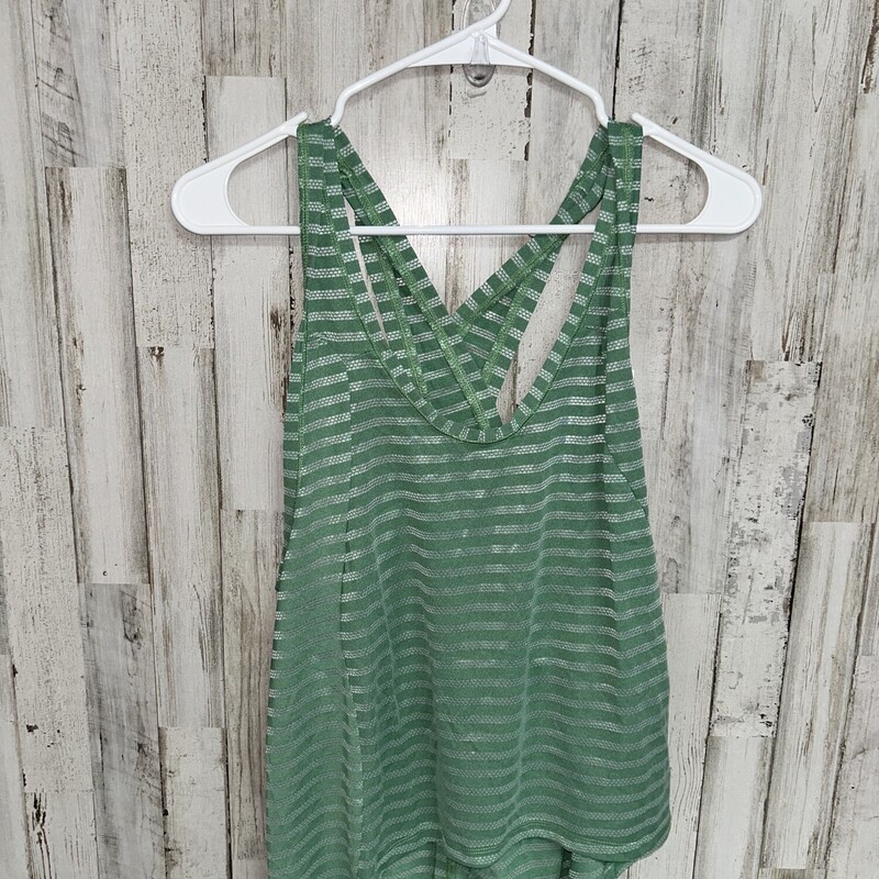 NEW XL Green Stripe Tank