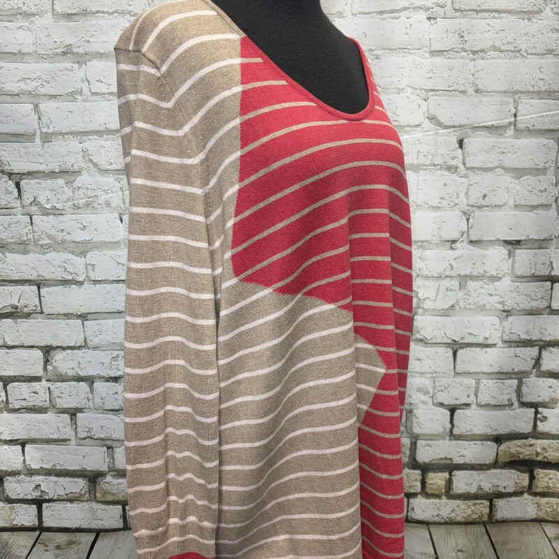 Nic & Zoe, Stripe/m, Size: X-large