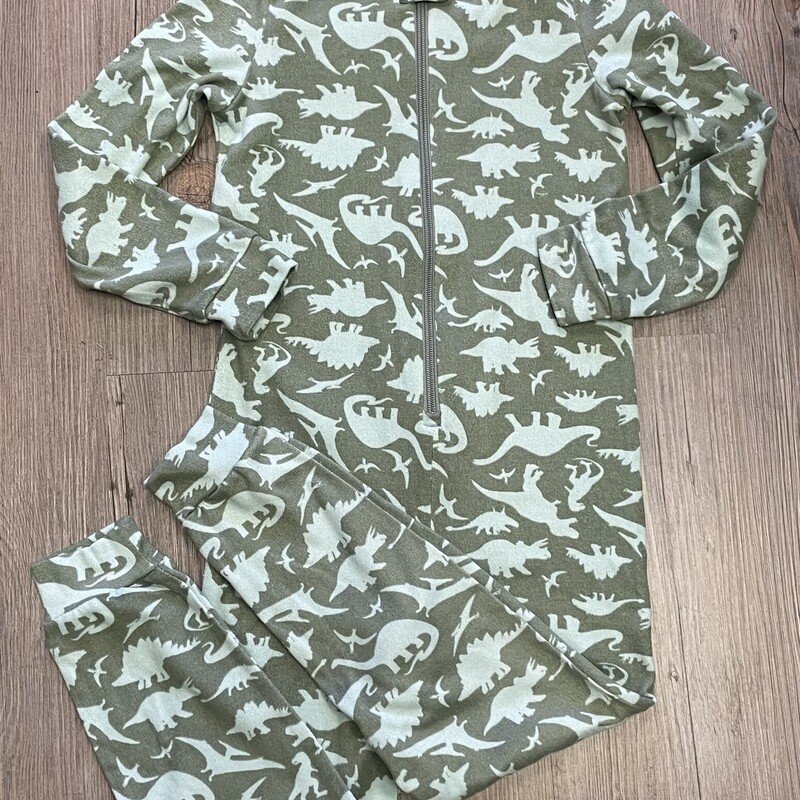 Joe Fresh Pj Onesie, Green, Size: 6Y