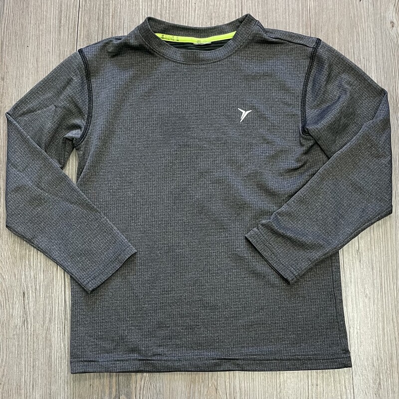 Old navy   Thermal Top LS, Grey, Size: 6Y