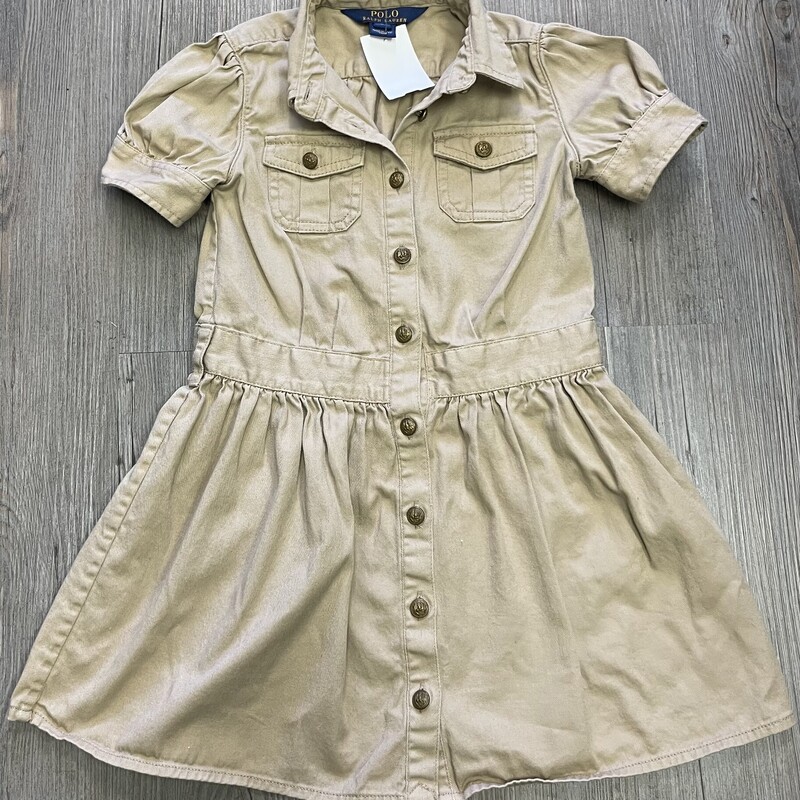 Polo Ralph Lauren Dress, Brown, Size: 5Y