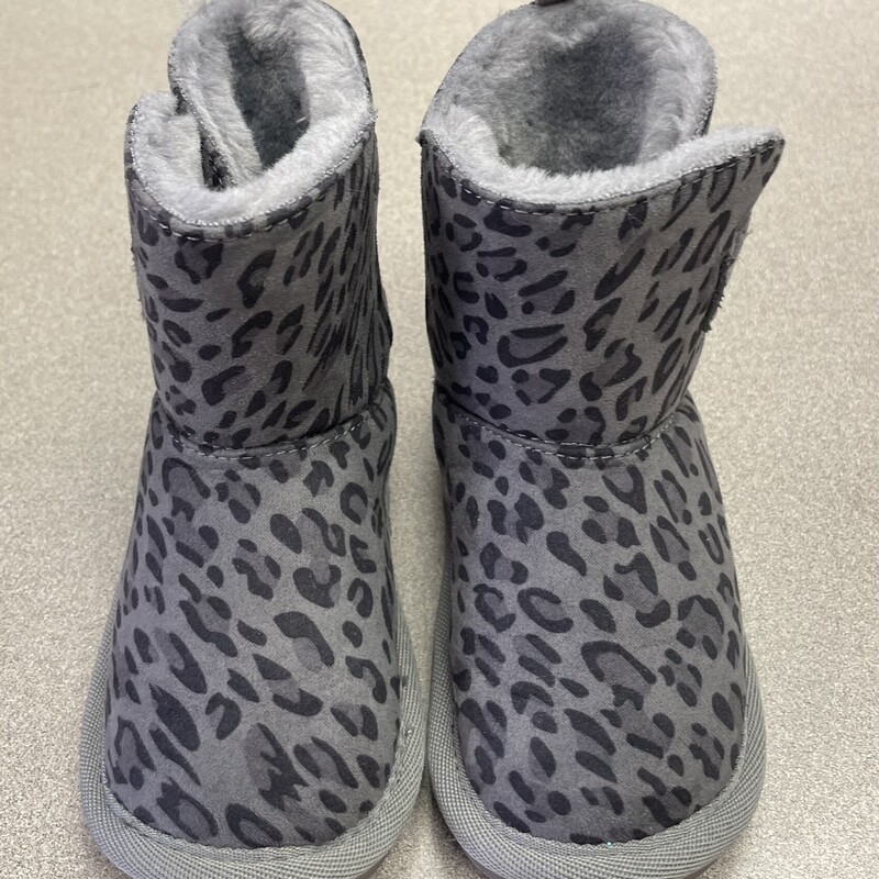 Joe Fresh Winter Boots, Leopard, Size: 5T