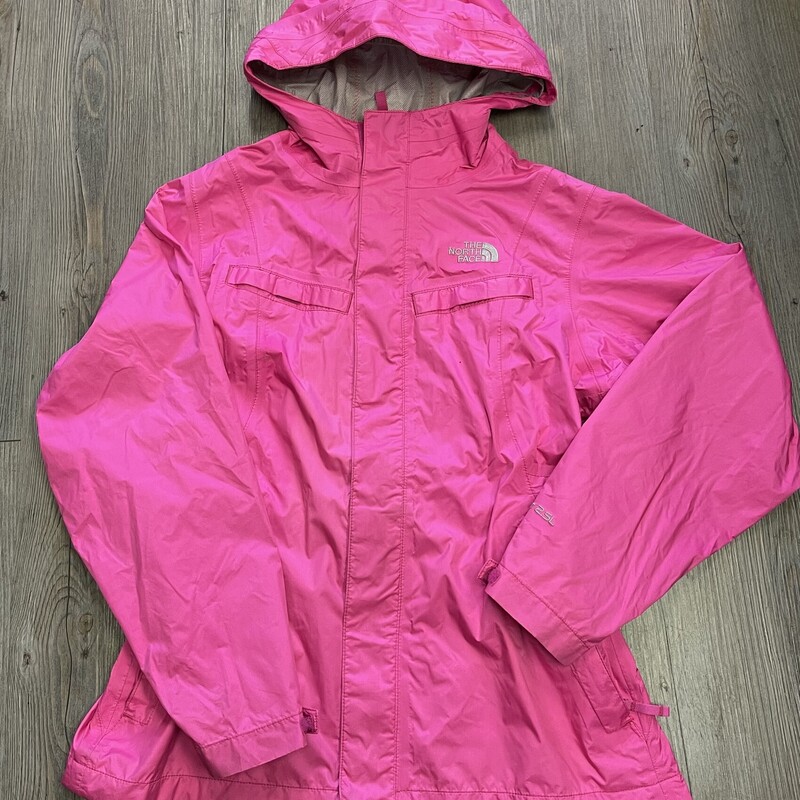 North Face Rain Jacket, Pink, Size: 14-16Y