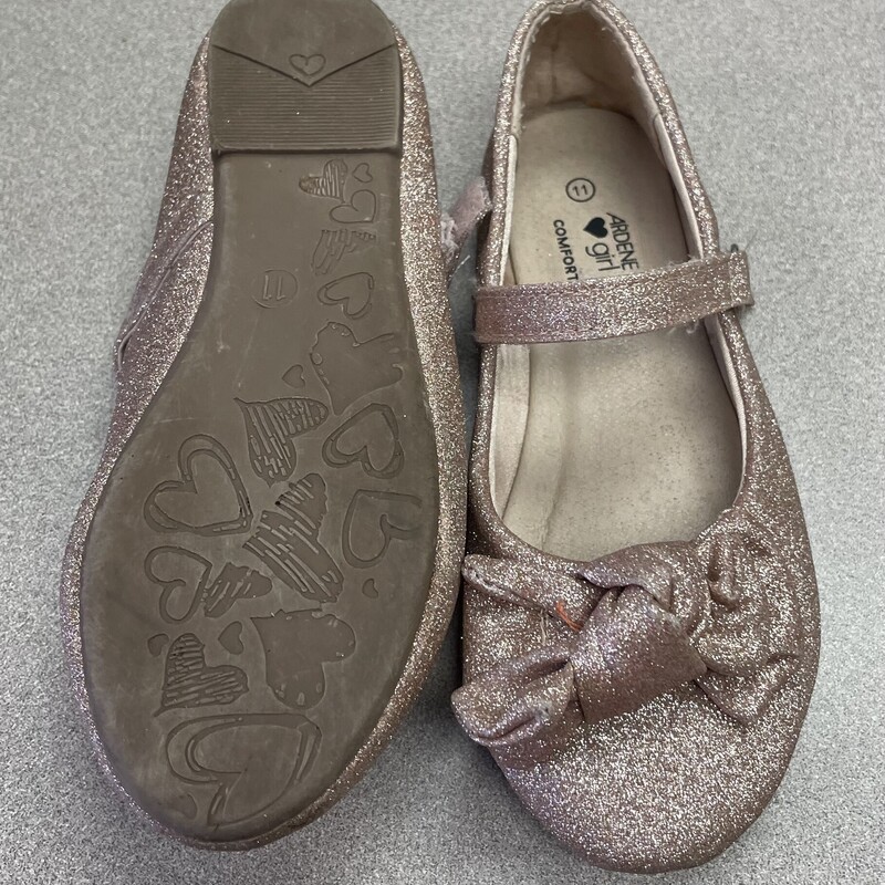 Ardene Shoes, Rosegold, Size: 11Y