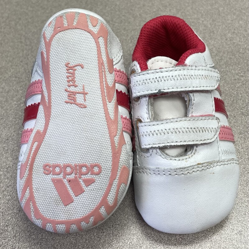 Adidas Velcro Shoes, Multi, Size: 0-6M