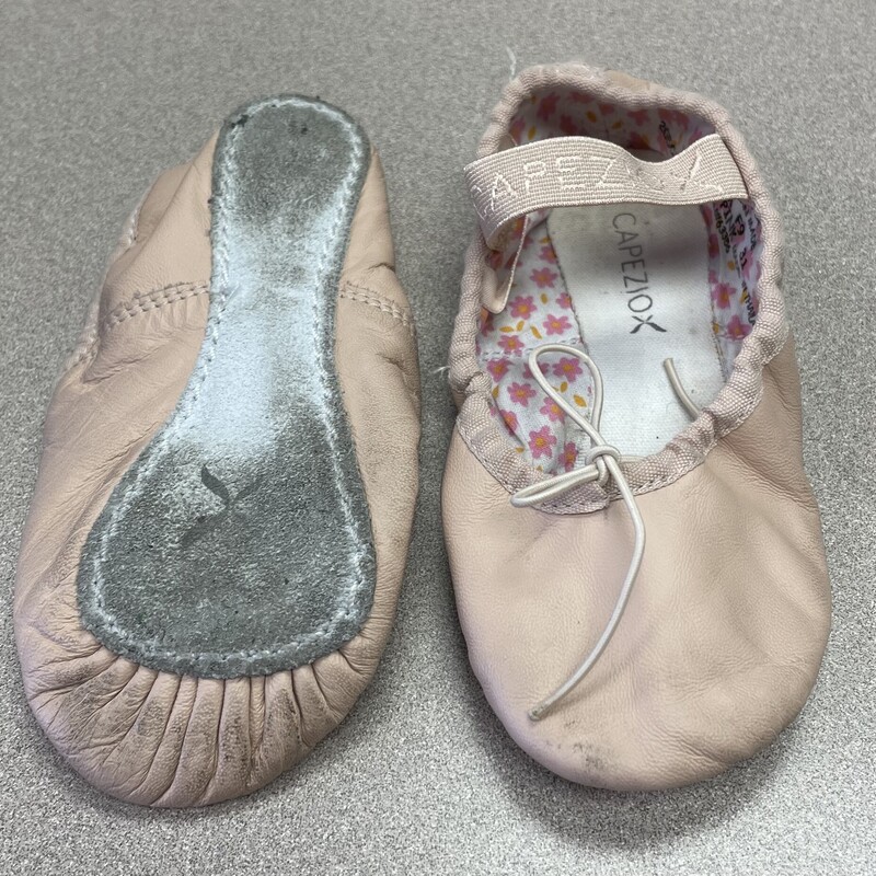 Capezio Ballet Shoes, Pink, Size: 11.5Y