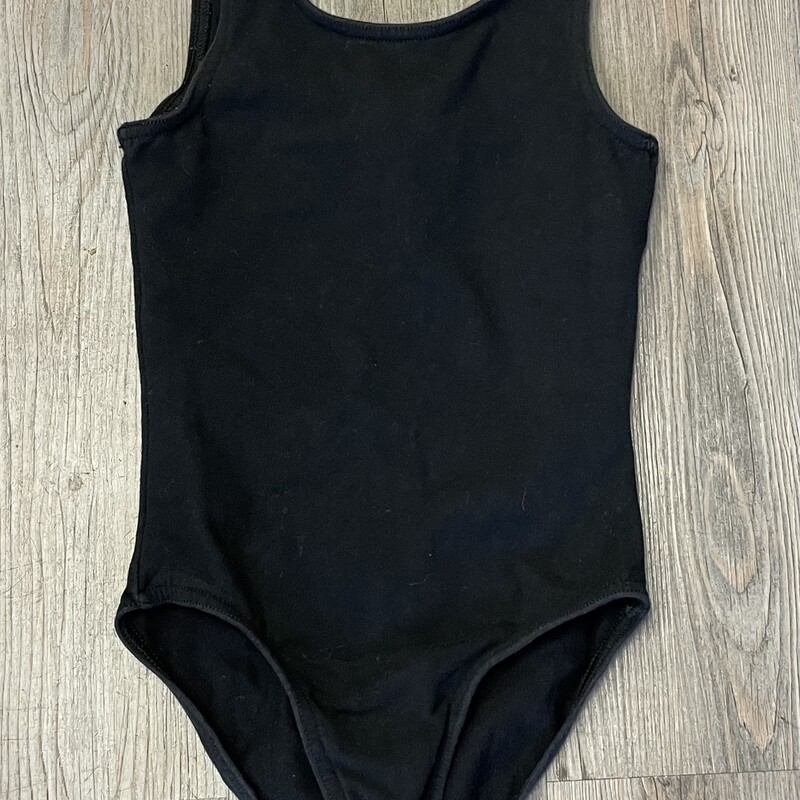 Mondor Leotard, Black, Size: 12-14Y