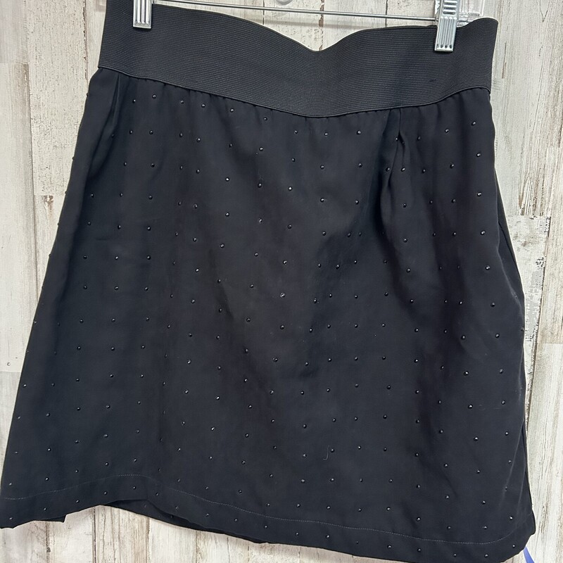 Sz24 Black Studded Skirt