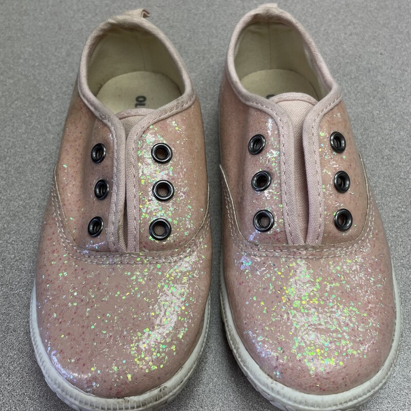 Old Navy Glitter Shoes, Pink, Size: 10T