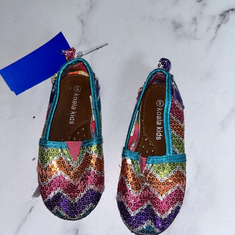 6 Chevron Sequin Shoes