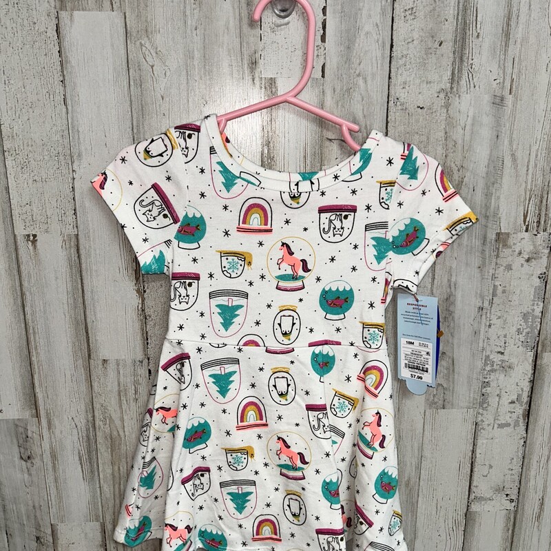 NEW 18M Snowglobe Dress