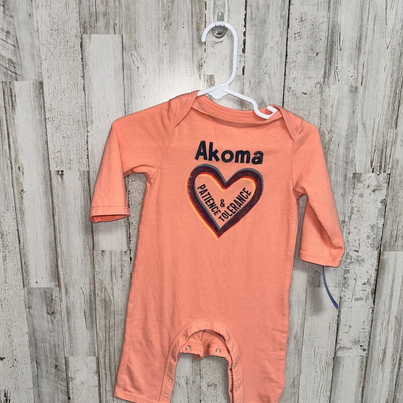 3/6M Akoma Romper, Pink, Size: Girl NB-3m