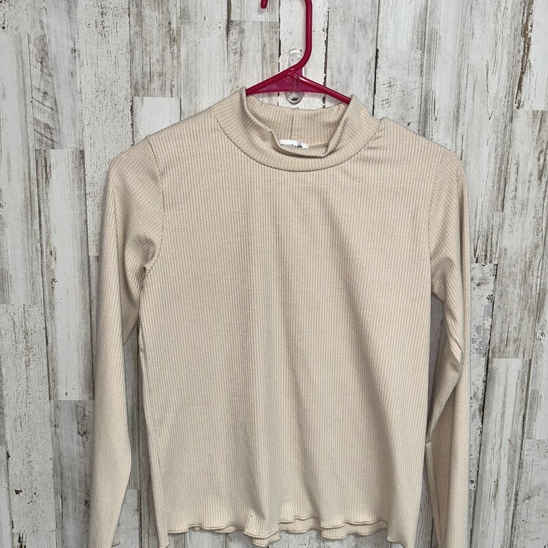 16 Tan Ribbed Longsleeve