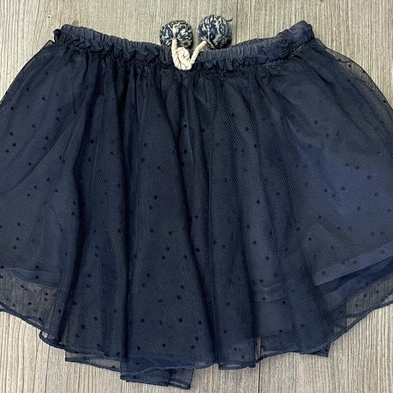 Zara Skirt, Navy, Size: 3-4Y