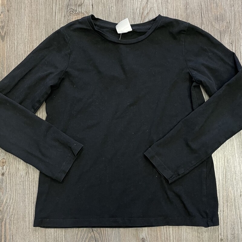 Zara Tee LS, Black, Size: 7Y