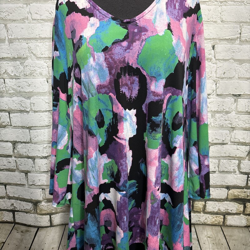 None, Floral, Size: X-large