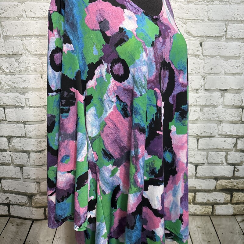 None, Floral, Size: X-large