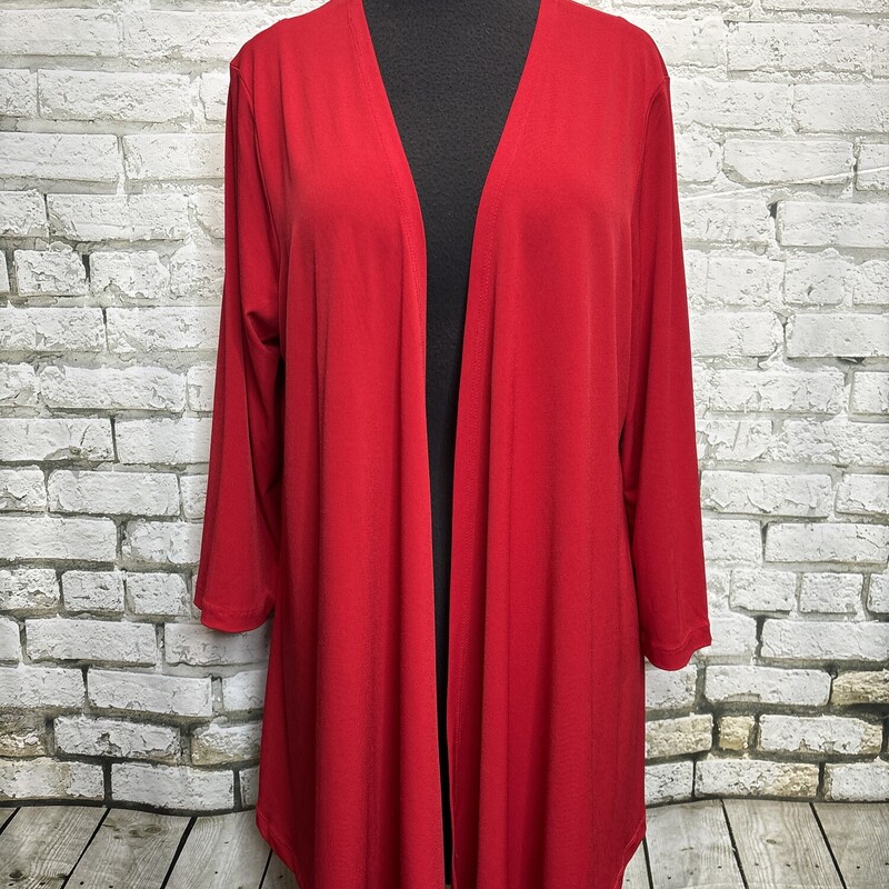 Susan Graver, Red, Size: Large