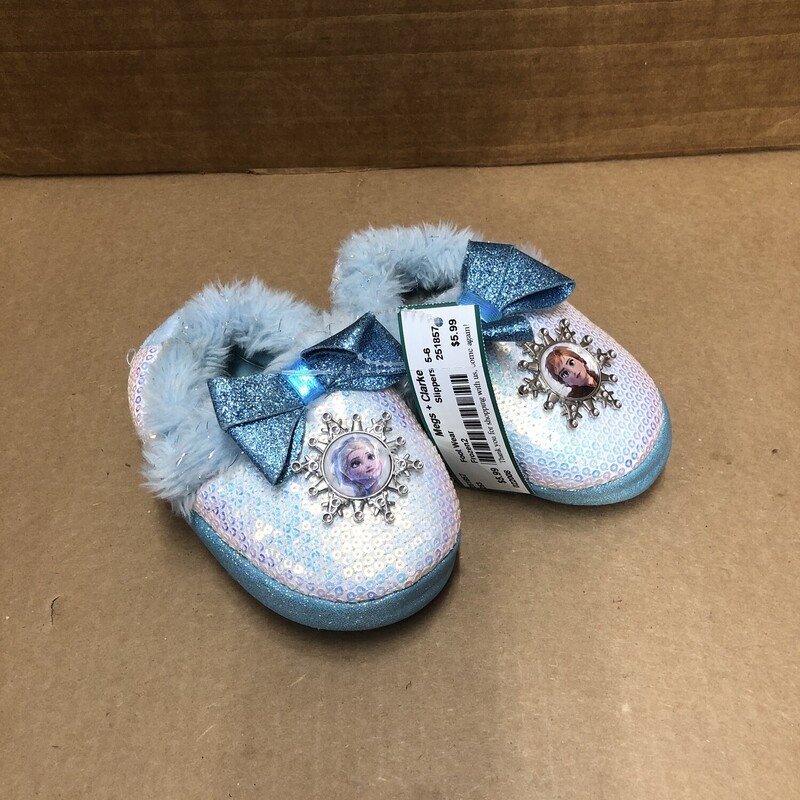 Frozen2, Size: 5-6, Item: Slippers