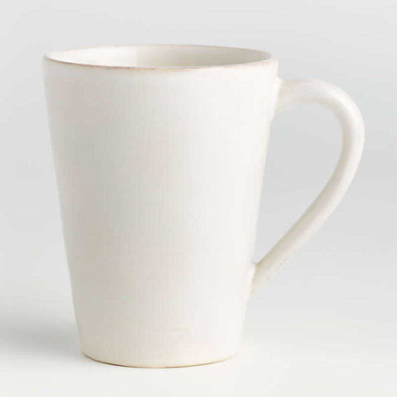 Set of 4 Crate & Barrel Marin Mugs
White Size: 5 x 4.5H