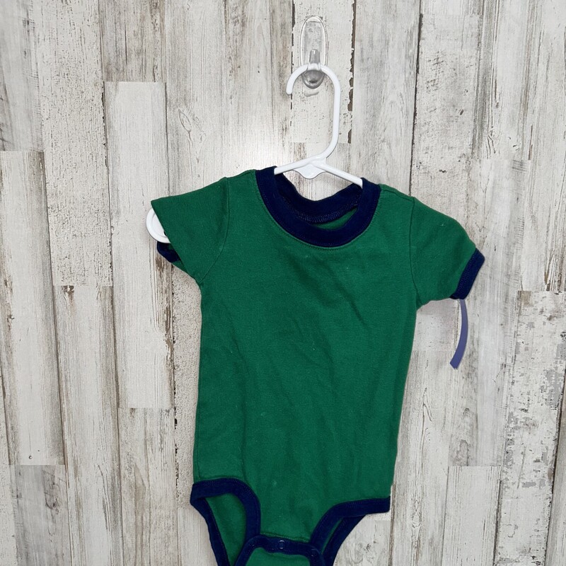 12M Drk Green Onesie