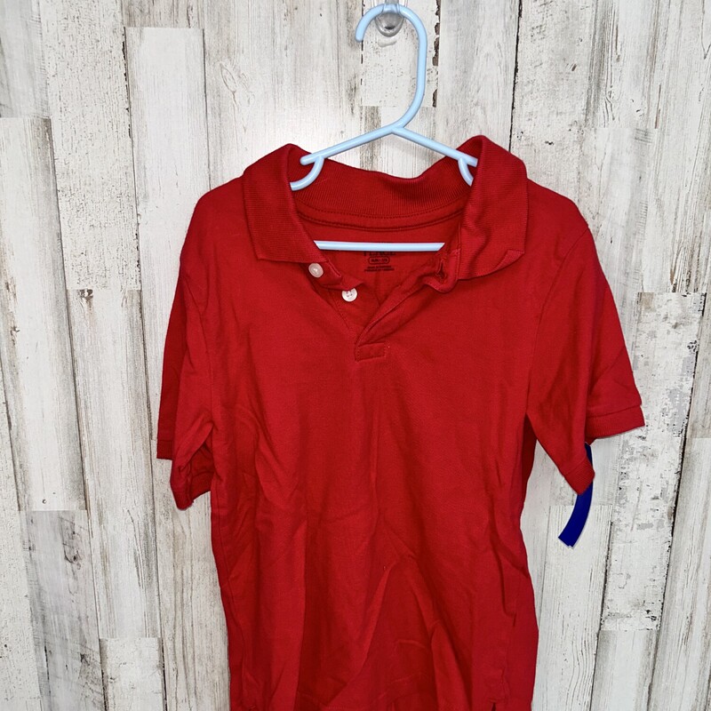 7/8 Red Polo