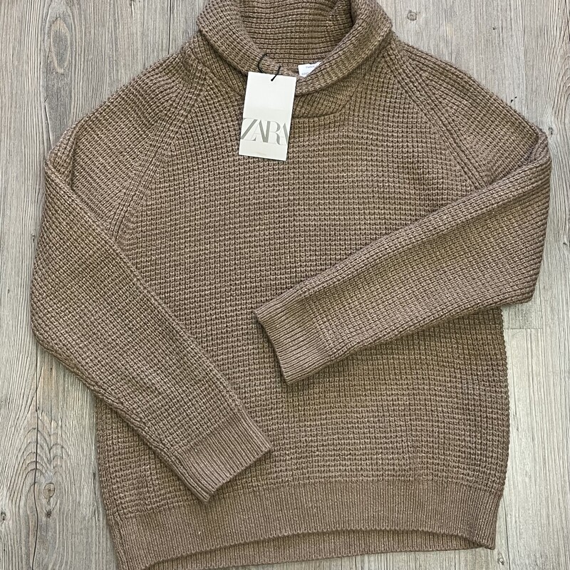 Zara Knit Sweater, Brown, Size: 10Y
NEW