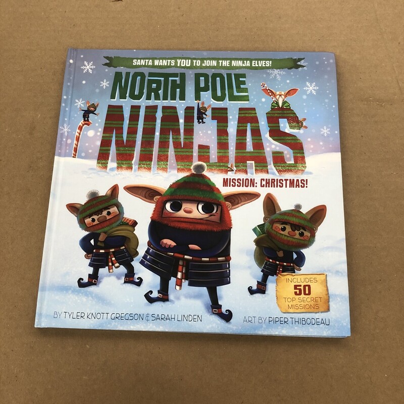 North Pole Ninjas, Size: Cover, Item: Hard