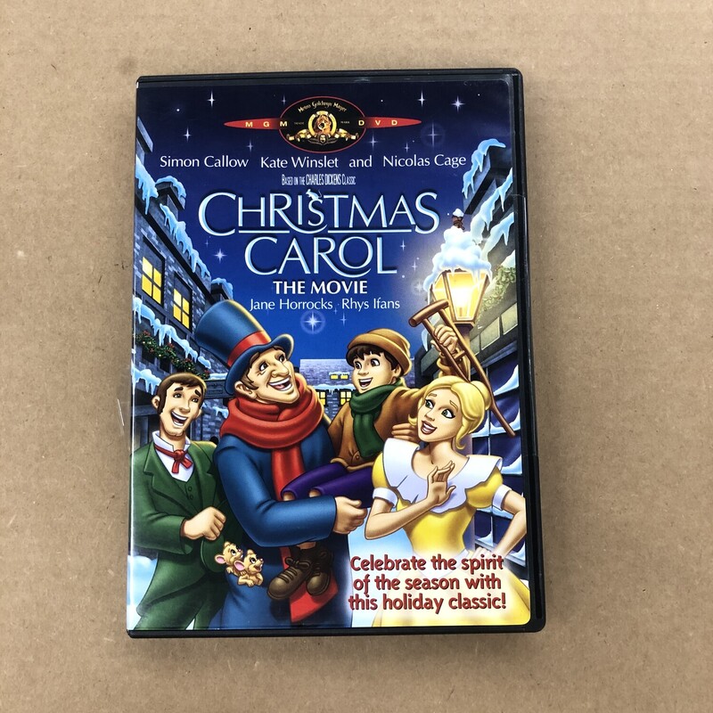 Christmas Carol, Size: DVD, Item: GUC