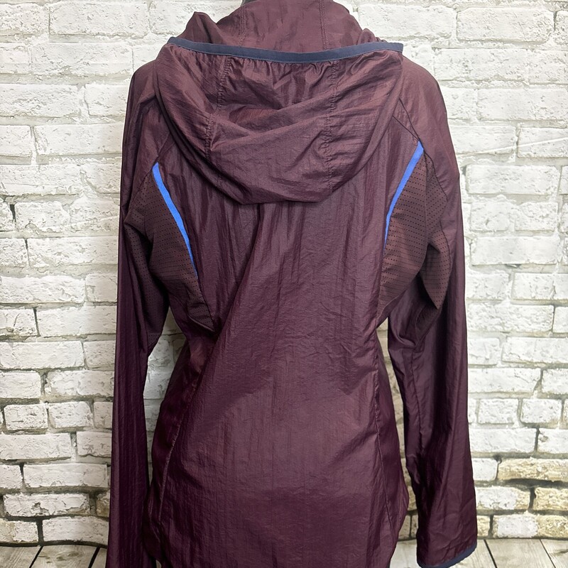 Athleta Stow Jacket, Maroon, Size: Small