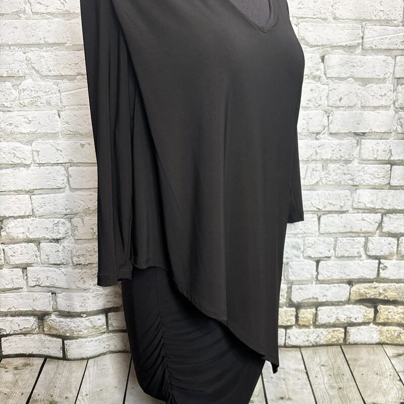 Last Tango Tunic Dress, Black, Size: Small