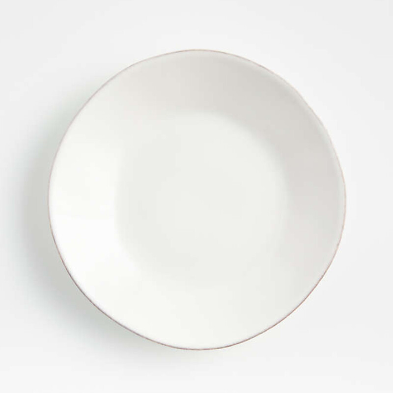 Set of 4 Crate & Barrel Marin Salad Plates
White Size: 8diameter