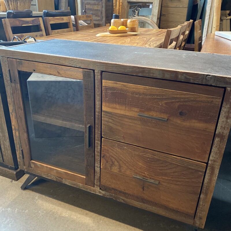 Reclaimed Office Console