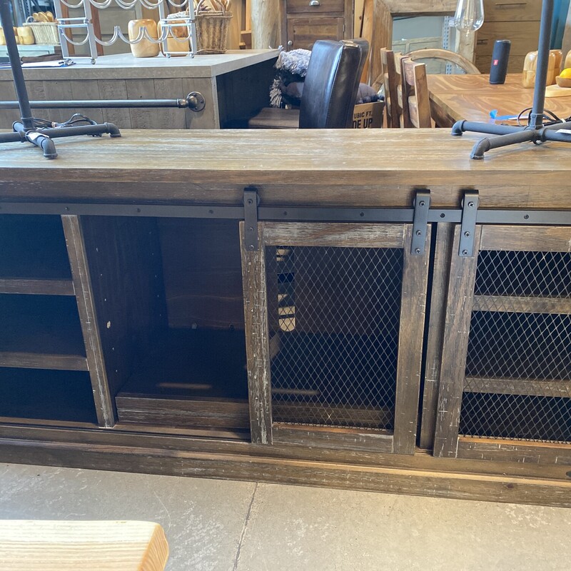 Reclaimed Media Console