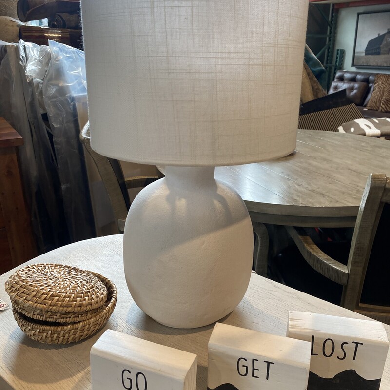 White Table Lamp