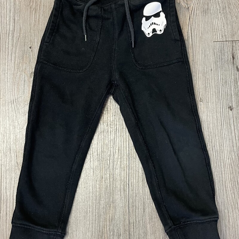 Gap Star Wars Sweatpants, Black, Size: 3Y