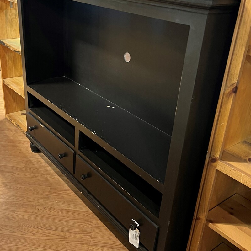 TV Cabinet 2 Drawer, Dark Brown, Large
62in wide x 15in deep x 52.5in tall