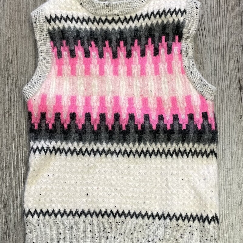 Brobie Cashmere Vest, Multi, Size: 6Y