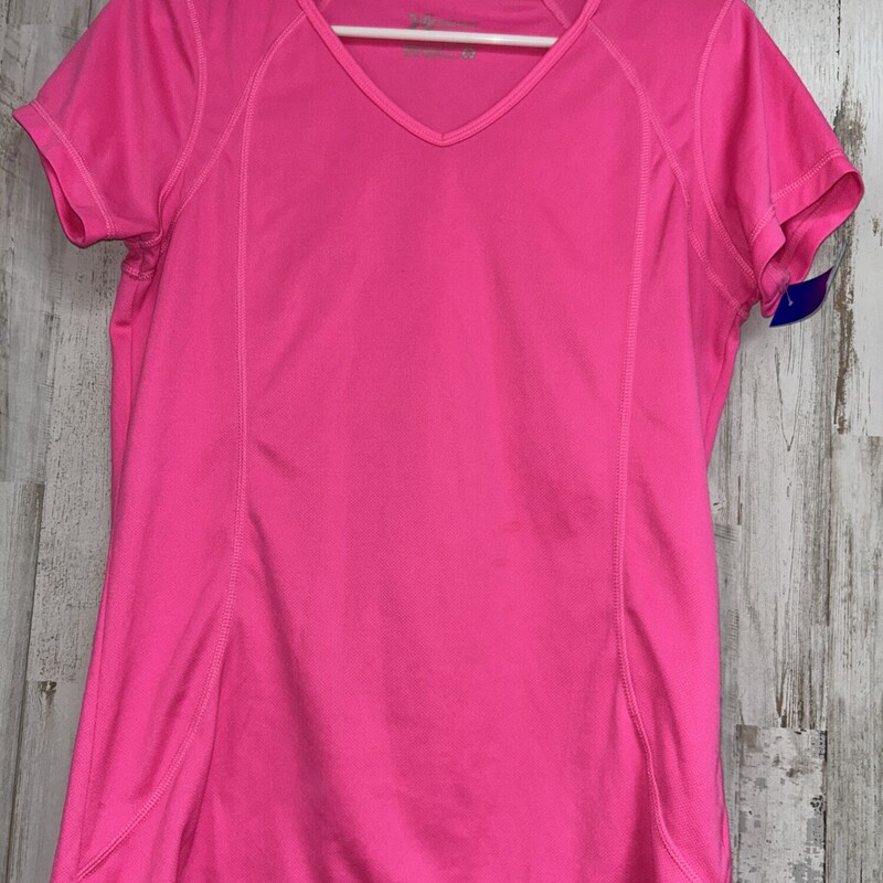 M Neon Pink Workout Tee