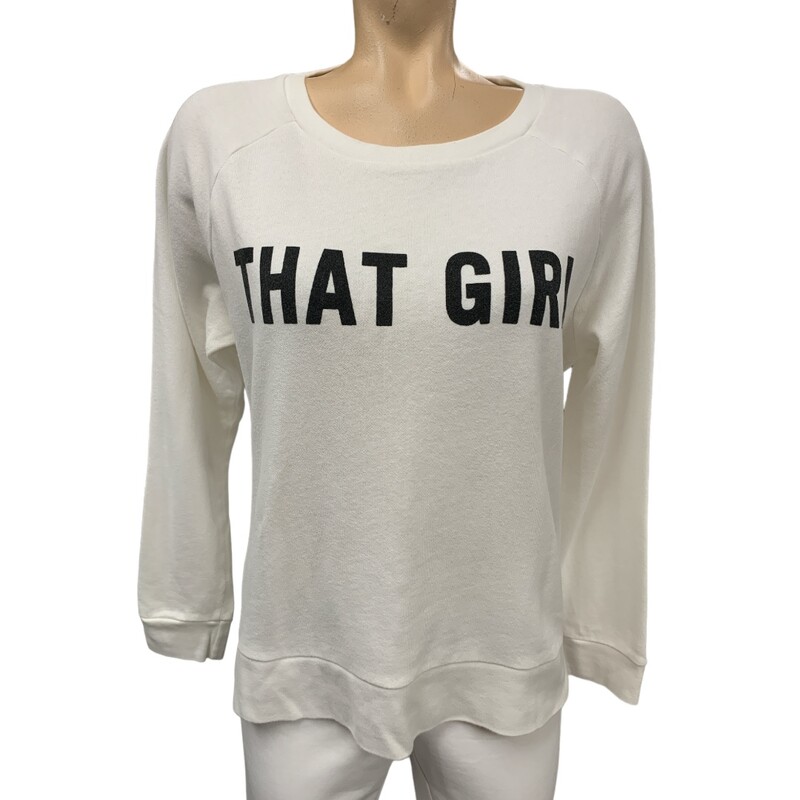 JoeF That Girl, White, Size: L