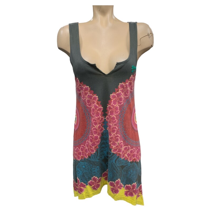 Desigual Dress, Olvgrn/m, Size: L