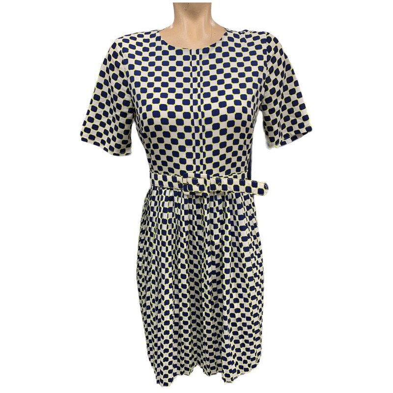 Darling Dress S6, Navy/wht, Size: S