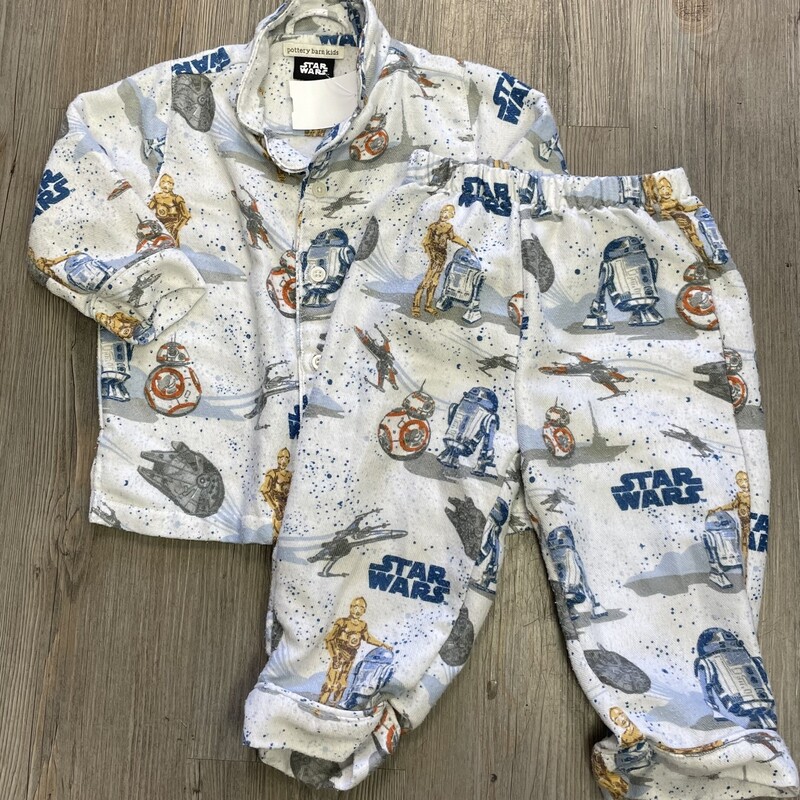 Potterybarn Star Wars Pj, Multi, Size: 2Y